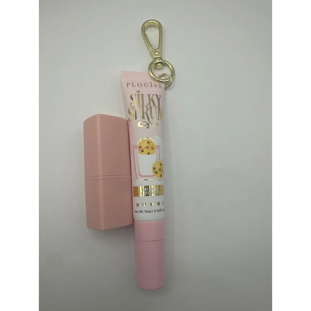 PLouise Dreamy & Creamy Milk & Cookies Lip Duo Silky Serum & Heart Balm Pink Set